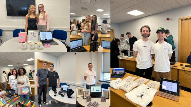Final Year Marketing Practice Students at NCI presenting their Capstone Projects
